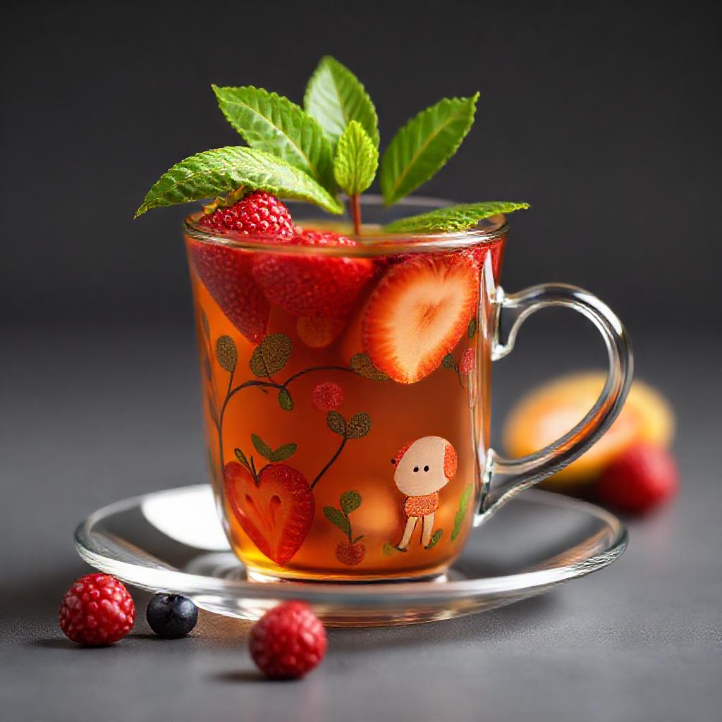 Šálek ovocného čaje